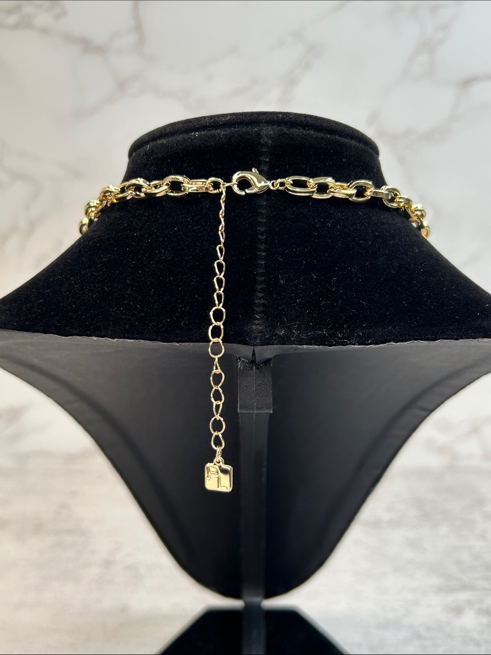 Park Lane Charmed 7 lockets Gold Heart Charm Statement Necklace - Picture 5 of 5